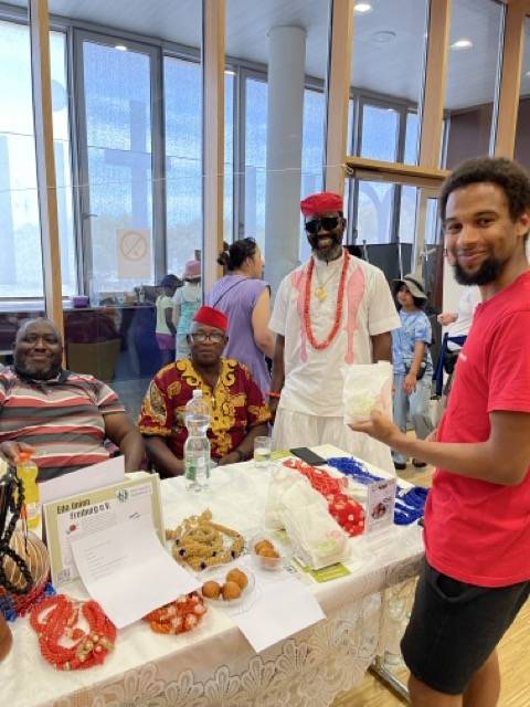 Felix Efosa bei der EDO UNION