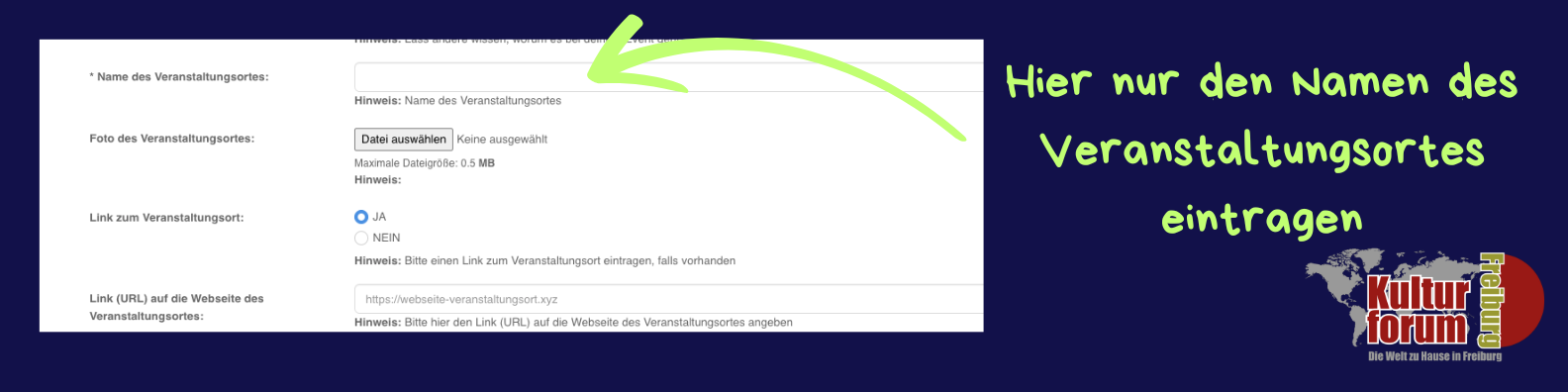 Ende oder ganztägig