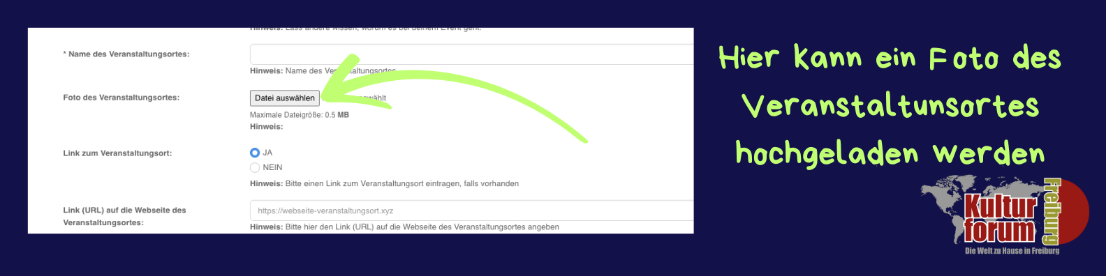Foto Veranstaltungsort